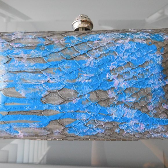 Hardcase Party Painted Clutch 7x4 - Picture 8 of 8